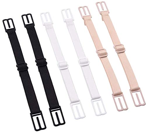 Women's Bra Strap Clips Elastic Non-Slip Strap Holder-6PCS