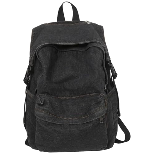 Sac à dos en jean grand modèle pour l'école le travail et voyage
