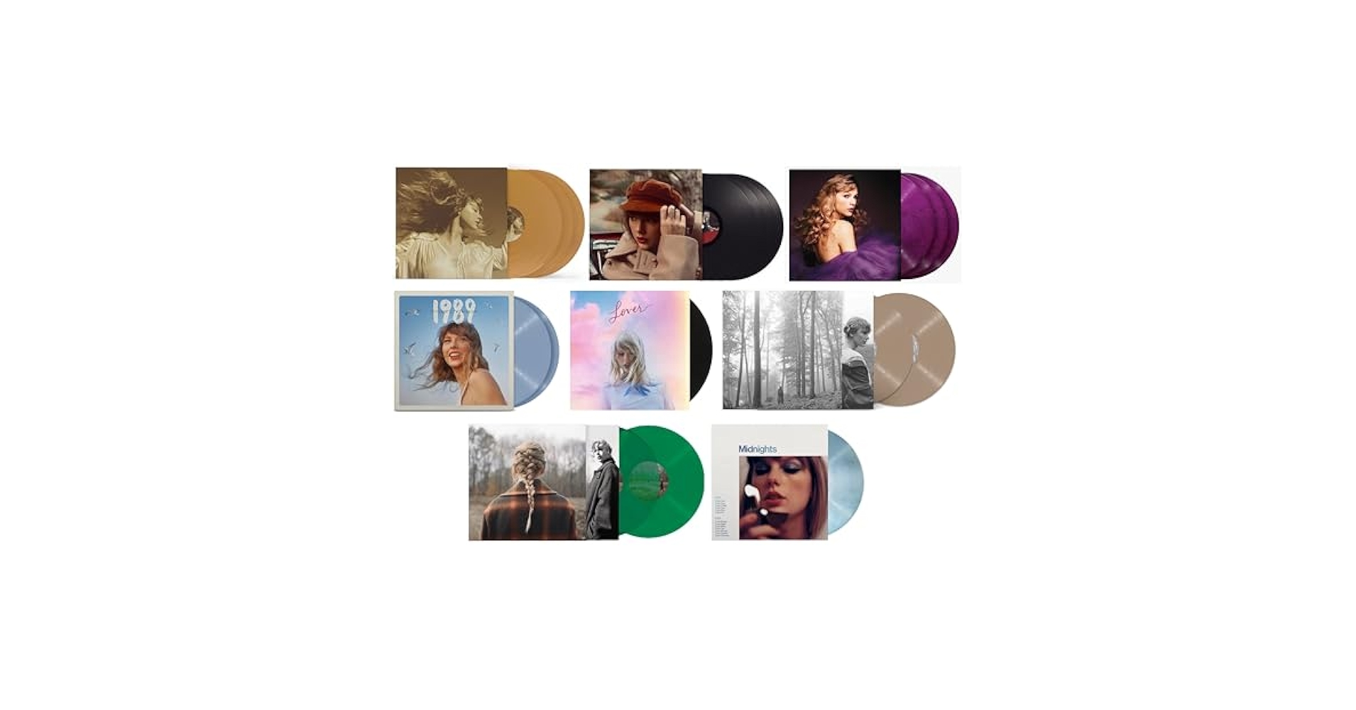 Amazon.com: Taylor Swift 8 Album Record Collection 