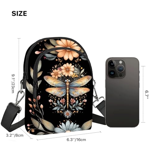 FyLybois Crossbody Purse for Women Cell Phone Bag Casual Shoulder Bags Wallet with Adjustable Strap for Travel3