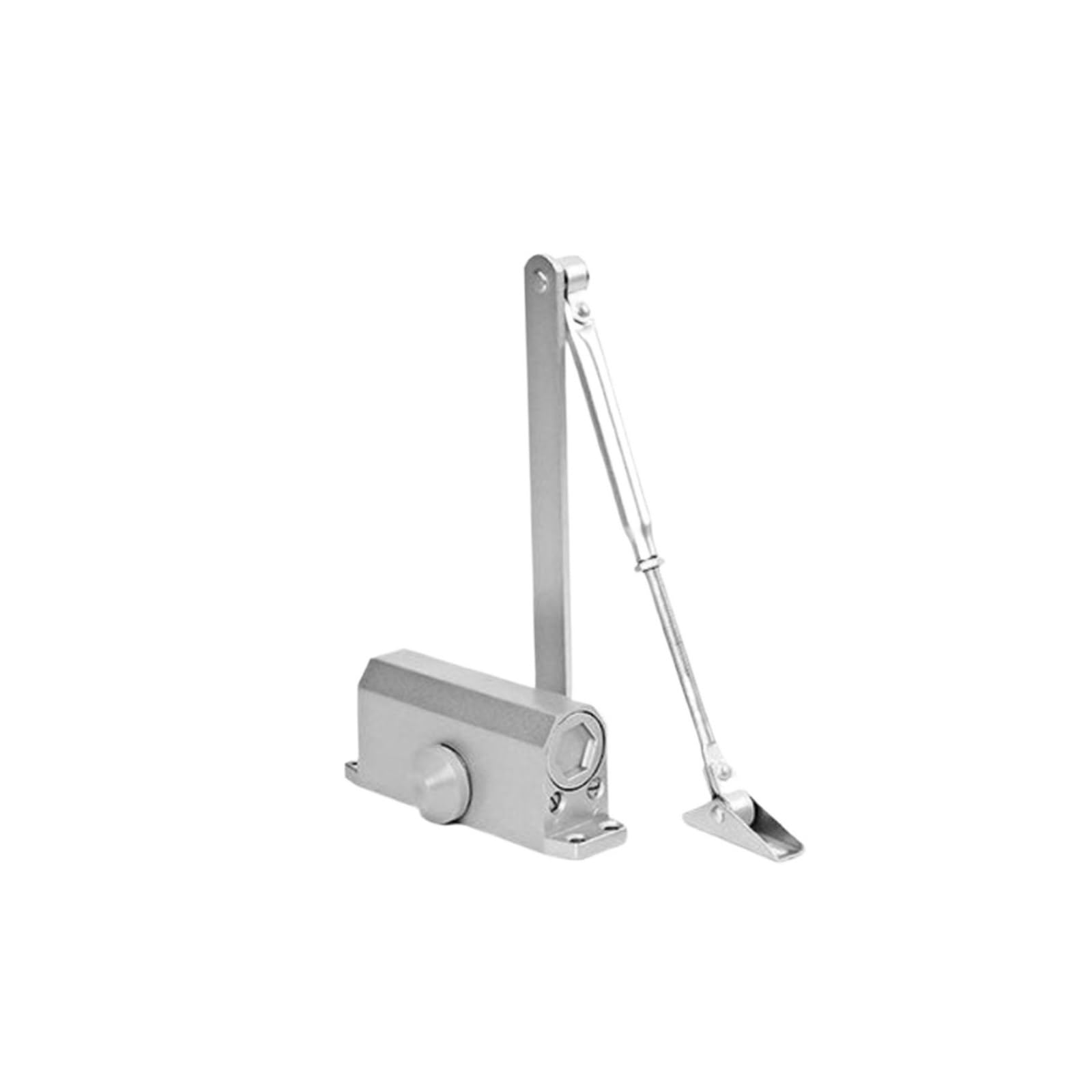 Door Closer, Door Closers Automatic Hydraulic Sliding Units Main Buffer Silent,Commercial & Home Use(Automatic)