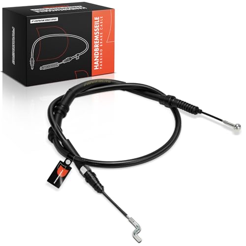 Frankberg Handbrake Cable Parking Brake Rear Disc brake Compatible with Multi.v.a.n V Multi.v.a.n VI Transporter V Transporter VI Transporter/C.a.r.a.v.e.l.l.e VI Replace# 7E0609701E