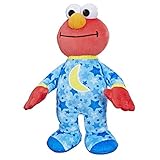 Sesame Street Lullaby & Goodnight Elmo Plush Toy, Singing and Talking Elmo Stuffed Animal for...
