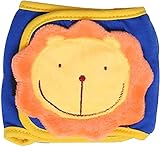 犬用 マナーベルト ペット生理パンツ 犬のおむつ マナーパンツ 快適な腹巻き ウェストサイズ調整可能 男の子用 再利用可能 失禁 おしっこ 老 犬 介護 嫌がらせを防ぐ 雄犬 (L(40-48CM), ライオン)
