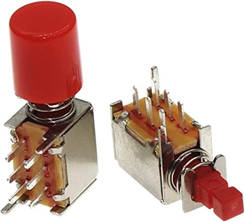Micro interrupteur 6 broches autobloquant AHLOKI A03 PS-22F03 - 3