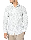 100% algodón United Colors of Benetton Camisa 5lnk5qlo8, Allover A Flores 27n, L Hombres