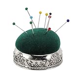 Nicear Nadelpuffer, Retro-Nadelkissen, handgefertigt, DIY-Nähen, Kreuzstich-Werkzeuge, Nähnadelkissen zum Stricken, Quilten