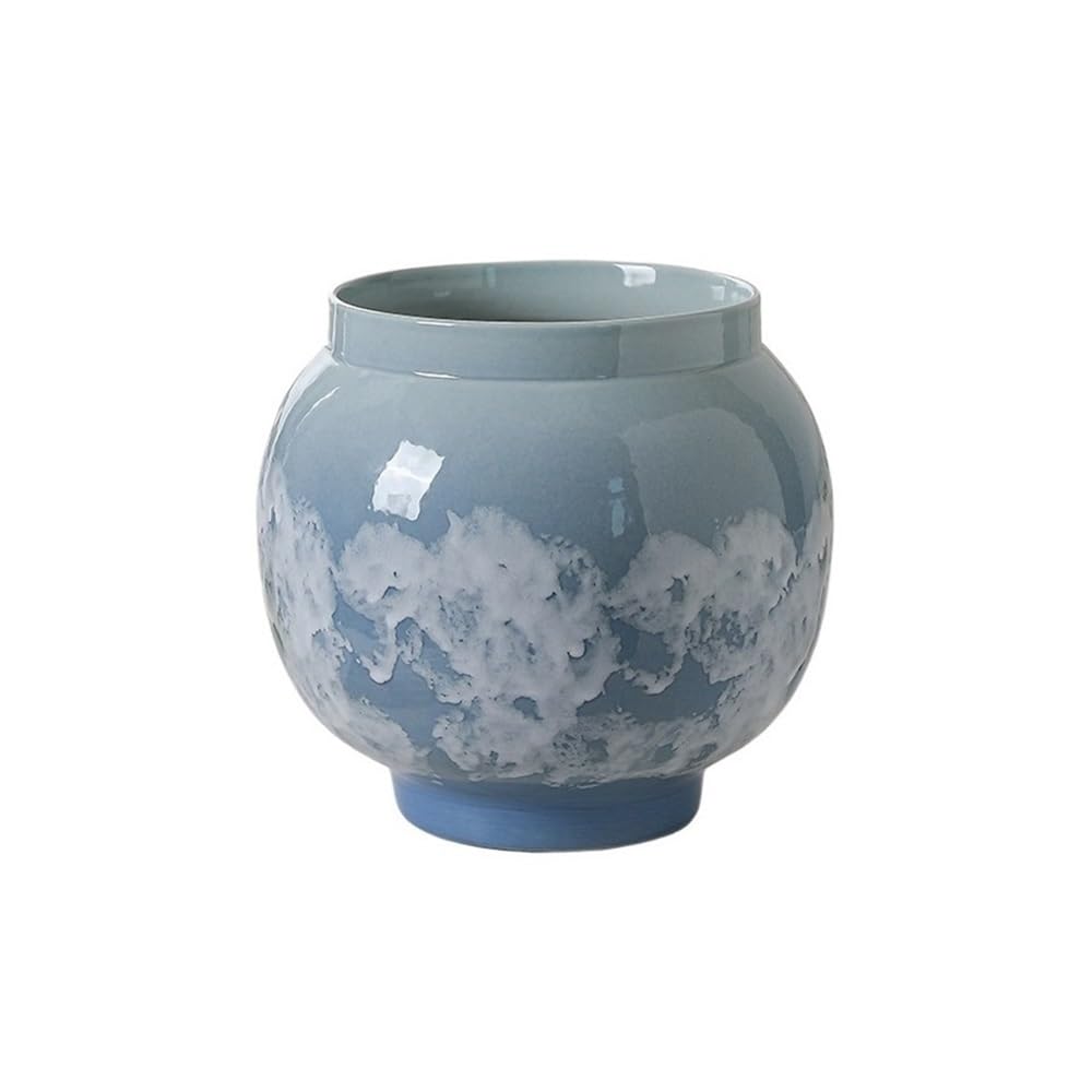 Doniczka Nowoczesne doniczki do kwiatów do wewnątrz i na zewnątrz, dekoracje na werandę, rośliny, 26 cm, ceramiczne, personalizowane ozdoby