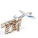 UGEARS Flight Starter Paper Airplane Portable Hand Catapult Mechanical Wooden 3D Model