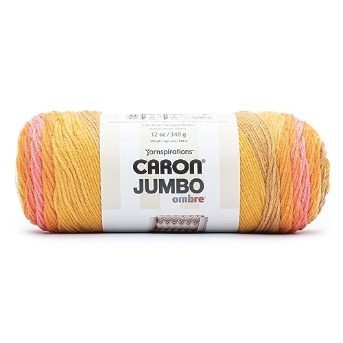 Image of Caron Jumbo Print Ombre Yarn-Sunset 296619-19012