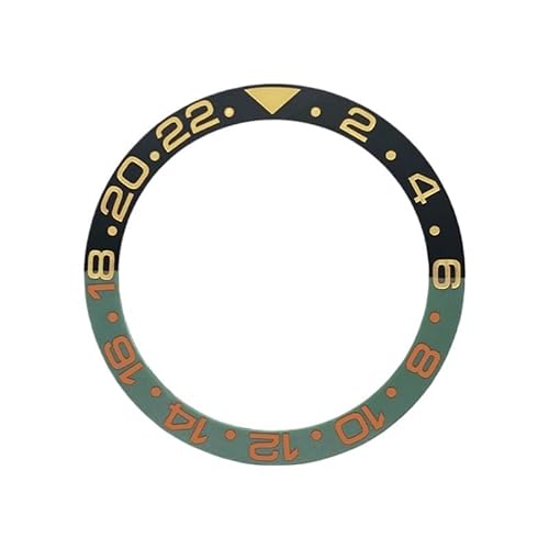 1�� 38mmx30.6mm �J�[�u�}�b�g�Z���~�b�N�x�[���C���T�[�g SKX007 SKX009 SRPD SUB �V�[�}�X�^�[ 300 ���v�P�[�X�����O�C���p�[�c�ɓK��(10)