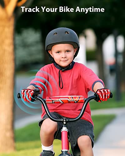 Stouchi Bike Bell timbre de bicicleta de aluminio negro para manillar estándar 7