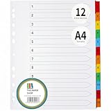 Separadores de archivos A4+ extra anchos de 12 partes (1)