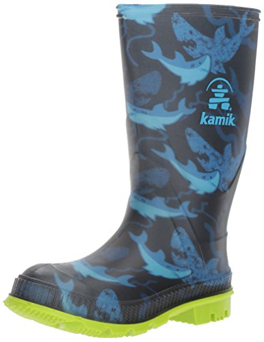 Kamik Stomp2 Rain Boot (Toddler/Little Kid/Big Kid), Blue, 6 M US Big Kid