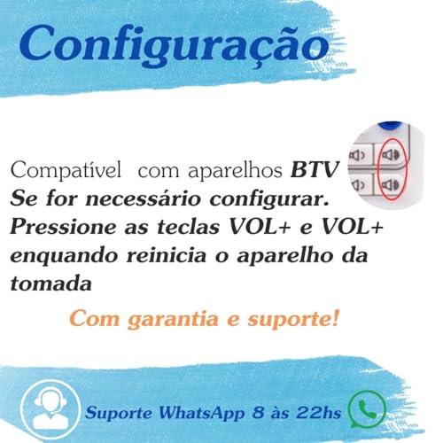 Controle Remoto BTV Compatível com BTV8, BTV9, E9 e Mais Controle Remoto BTV Compatível com BTV8, BTV9, E9 e Mais - Imagem 5