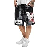 Klassische Shorts mit elastischen Bï¿½ndchen und Kordelzug, zwei vorderseitigen Taschen und einer Gesï¿½ï¿½tasche