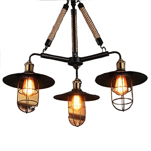 Plafonnier 3 lumières industriel pour sublimer une pièce sombre et lui donner du cachet