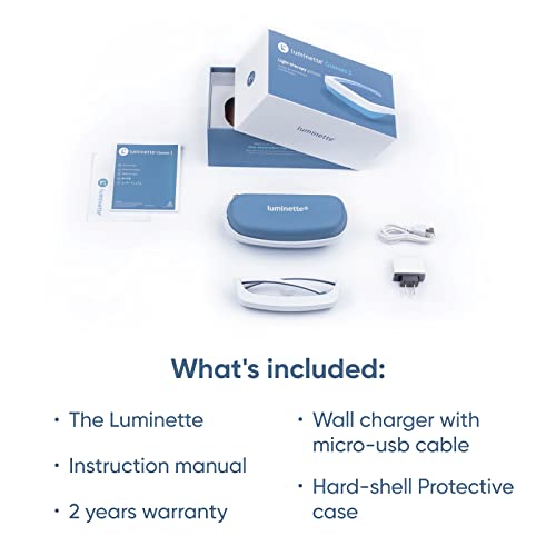Luminette 3 Light Therapy Glasses - Wearable Happy Lamp - Blue Enriched White Led Sun Lamp - Natural Relief For Sleep Problems, Seasonal Mood Disorders And Jet Lag - Portable Daylight Lamp #TOP4
