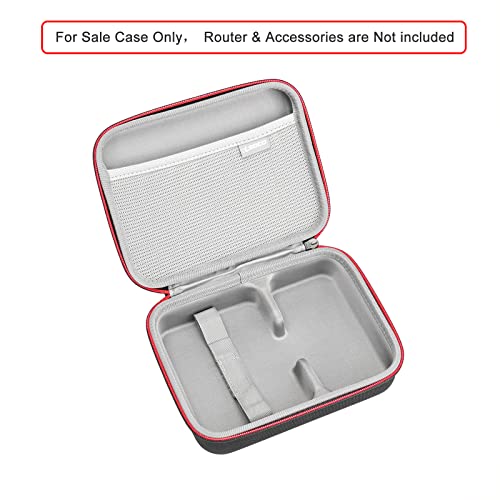 RLSOCO Tasche für GL.iNet GL-SFT1200/GL-MT3000/GL-BE3600/GL-MT3600BE/AXT1800 Mobile Reise-Router | Tragbare Reisetasche mit YKK-Reißverschluss Kompatibel mit Router,ladegeräte,Kabel und zubehör