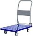Wielofunkcyjny wózek na zakupy wózek przemysłowy, wózek na platformie, materiał stalowy, może przenosić 150 kg wagi ręcznych ciężarówek wózek narzędziowy, niebieski