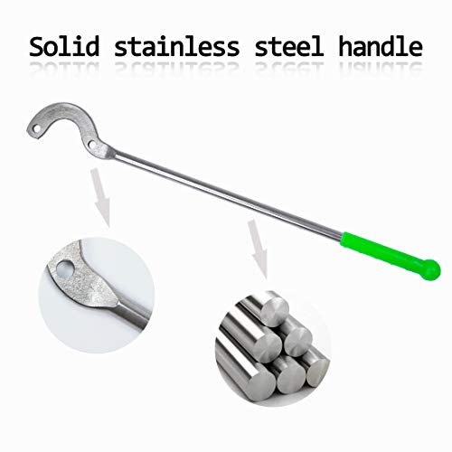 Tbvechi Suction Pump, Stainless Steel Manual Water Jet Pump Domestic Well Hand Shake Suction Pump Groundwater For Home Gardenyard (Us Stock) #TOP6