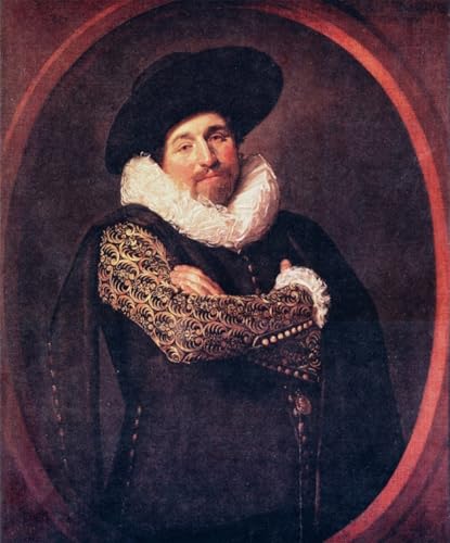 Art mural moderne Frans Hals portrait d'homme affiche de style 60x90cm