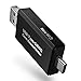 immagine 2Hoonyer Lettore di Schede USB 3.0 USB Tipo C Memoria SD Micro SD Adattatore OTG per PC e Notebook Smartphone Tablet con OTG Funzione