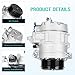 Air Condition AC Compressor with A/C Clutch Compatible with Mercedes-Benz R500/ML500 5.0L 2006-2007, CL500/S500 5.0L 2002-2006, B200 2.0L 2006-2011, C240 2.6L/C320 3.2L 2001-2005 Replace CO 10807JC