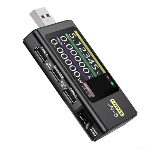 Voltmètre ampèremètre USB testeur de batterie pour smartphone et tablette