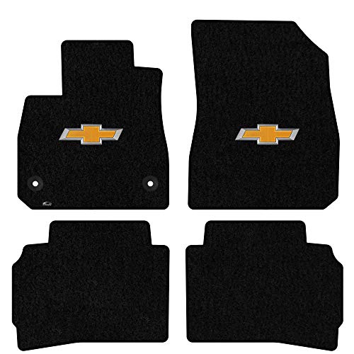 Lloyd Mats Heavy Duty Carpeted Floor Mats for Chevy Malibu 2016-ON (Black, Fronts + Rears)