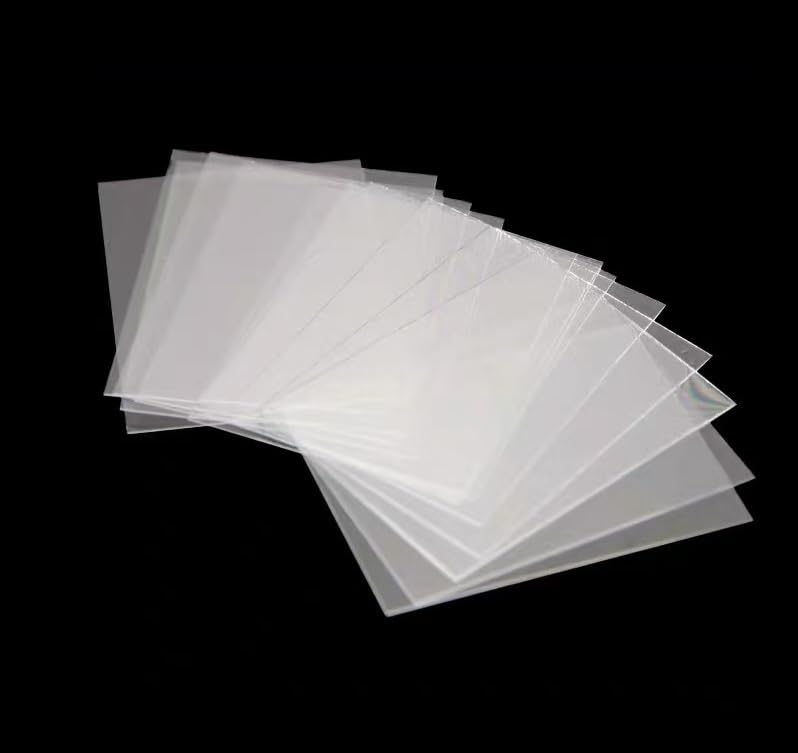 Vetro di copertura for microscopio da 200 pezzi, vetrini coprioggetto in vetro sodico-calcico di trasmittanza | Vetrini coprioggetto trasparenti da 0,13-0,16 mm for una microscopia precisa.(20x20mm)