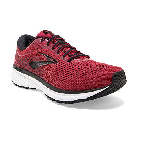 Brooks Brooks Mens Ghost 12 Running Shoe - Red/Biking Red/Black - D - 12.0
