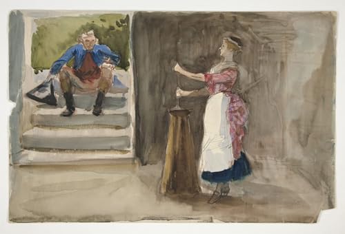 Lienzo YIMACBJXX de 60x90cm para vestir paredes vacías con arte de Edwin Austin Abbey