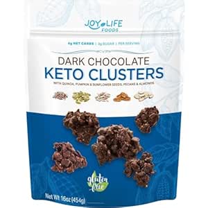 Dark Chocolate Keto Clusters