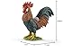 SCHLEICH 13825 Hahn, ab 3 Jahren, Farm World - Spielfigur, 3 x 6 x 6 cm