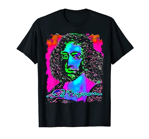 Pop Art Benedict de Spinoza Philosophy T-Shirt