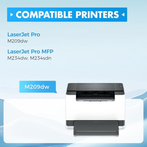 Image of 134A Toner Cartridge 2-Black with chip High Yield Replacement for HP 134X W1340X 134A W1340A Compatible with HP Laserjet M209dw MFP M234dw M234sdw M234sdn M209dwe M234dwe M234sdwe M234sdne Printer Ink