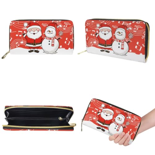 Image of HUGS IDEA Leather Purses and Handbag for Women Bucket Bag with Wrist Wallet 2 Packs