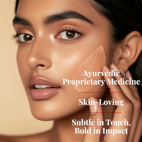 Image of Just Herbs Serum Foundation SPF 30+ | Buildable Coverage & Natural Finish | No Parabens, No Mineral Oil | For Indian Skin Tones | Lightweight & Hydrating | 30 ML (TOFFE)