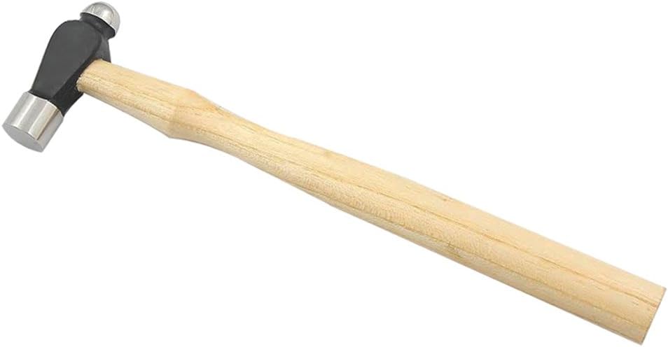 10" 6 Oz Ball Peen Ballpein Hammer Jewelry Making Metal Forming Non-Marring Shaping Tool