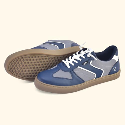 Image of YOHO Stride Men's Trendy Colour-Blocked Slip-On Sneakers (SoS)
