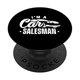 Ich bin ein Auto-Verkäufer Verkäufer gebrauchte Autos Automobile PopSockets mit austauschbarem PopGrip