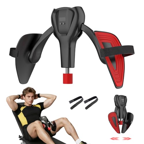 Appareil Musculation Fessier Femme Homme, Appareil de Musculation avec Compteur Entraîneur de Muscle Pelvien Appareils Jambes et Cuisses avec Sangle Fixe,...