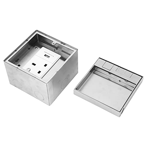 Concealed Socket, 3 Holes Receptacle Waterproof Embedded Recessed...