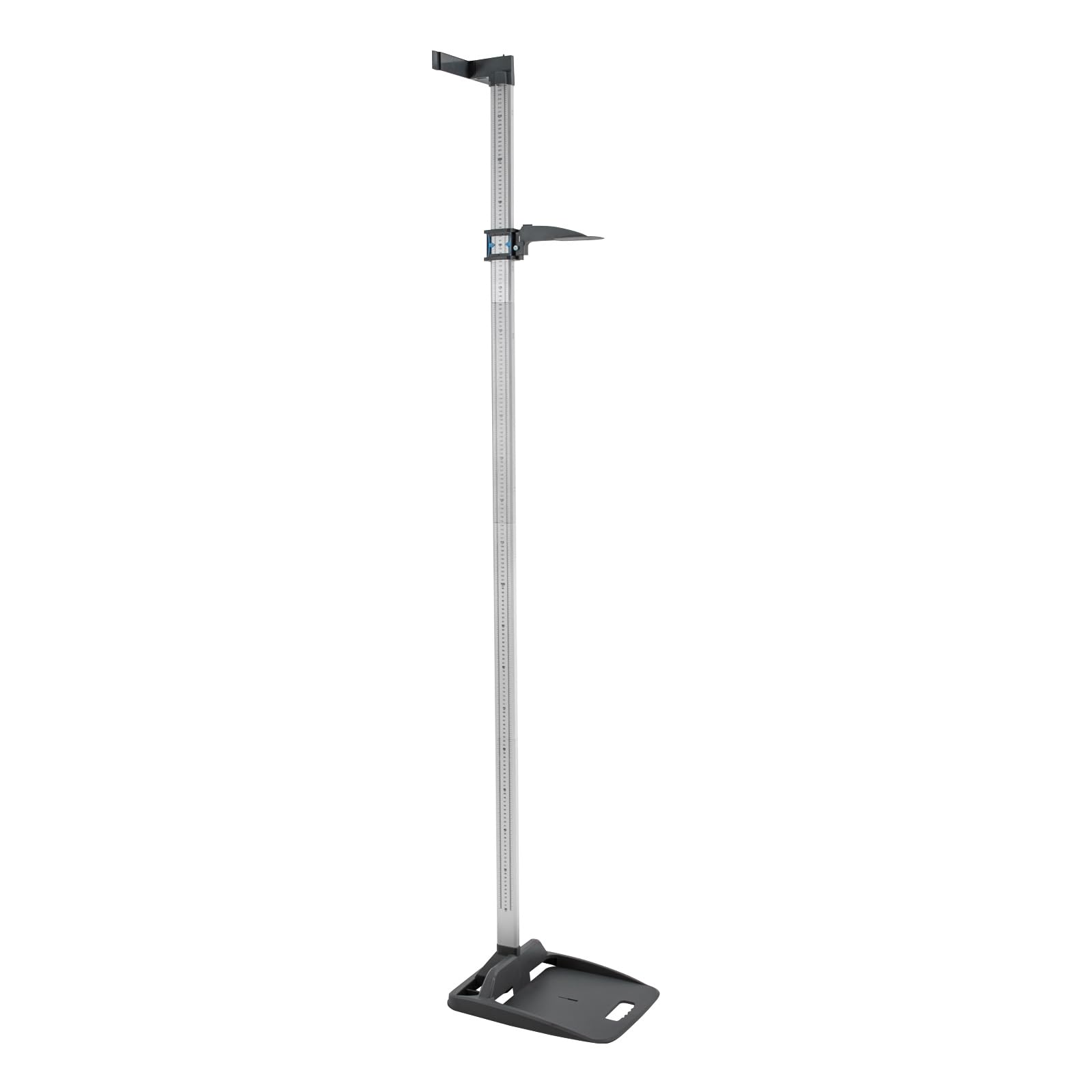 Aluminum Alloy Height Measuring Rod,Compact and Lightweight Height Measurement Rod with Stable Base,7.87-85.43in Measuring Range,Floor Standing Height Measure Rod,for Schools,Homes