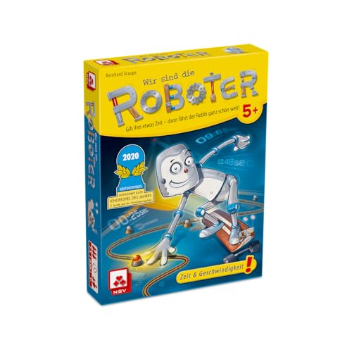 NSV - 4506 - Wir sind die Roboter - nominiert Kinderspiel des Jahres 2020 - Kinderspiel ab 5 Jahren