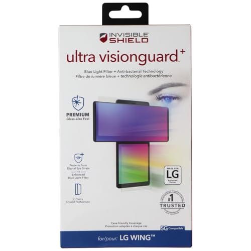 ZAGG InvisibleShield (Ultra VisionGuard+) Screen Protector for LG Wing