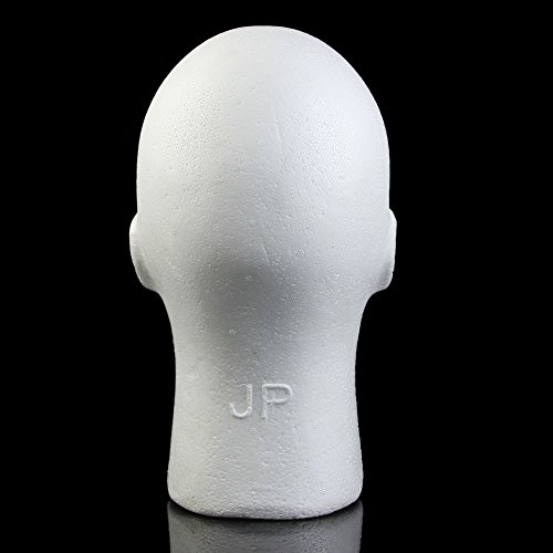 Thobu Mannequin Styrofoam Foam Male Manikin Head Model Wig Glasses Hat Display Stand #TOP6