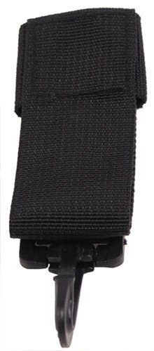 Preisvergleich Produktbild Schlüsselanhänger PD, Nylon, PVC Haken, schwarz