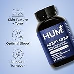 HUM Mighty Night Nighttime Sleep Supplement for Skin Care, CoQ10, Valerian Root & Ferulic Acid to Support Cell Turnover, Skin Vitamins for Women and Men, Overnight Beauty Vitamins, 60 Vegan Softgels - Image 3